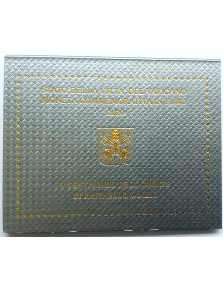 Moneta Watykan 2 Euro 2022 125. rocznica urodzin papieża Pawła VI