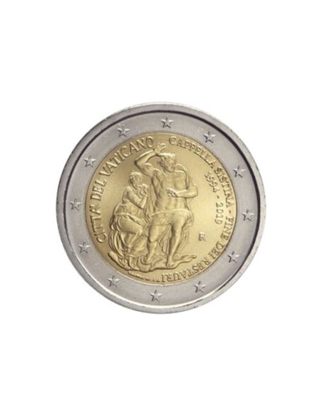 Moneta Watykan 2 Euro 2022 125. rocznica urodzin papieża Pawła VI