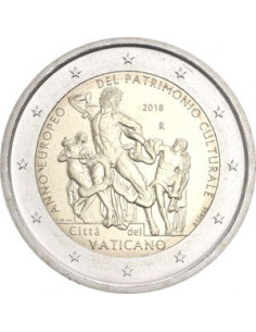 Moneta Watykan 2 Euro 2022 125. rocznica urodzin papieża Pawła VI