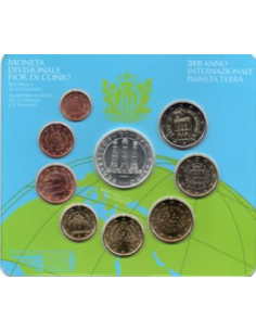 Moneta San Marino Różne euro zestaw menniczy 2011