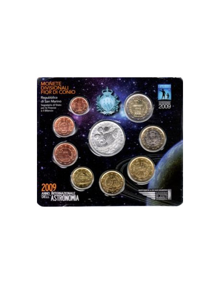 Moneta San Marino Różne euro zestaw menniczy 2011