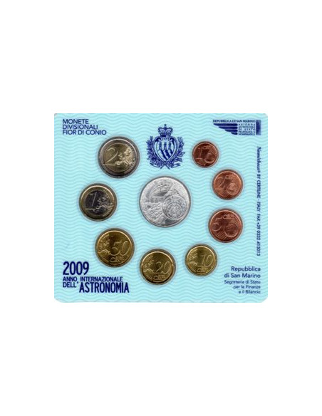 Moneta San Marino Różne euro zestaw menniczy 2011