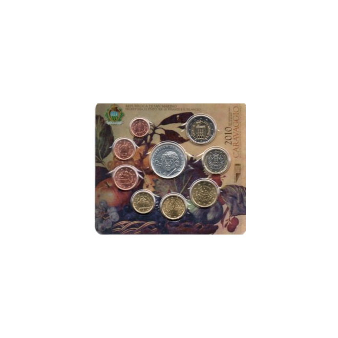 Moneta San Marino Różne euro zestaw menniczy 2011