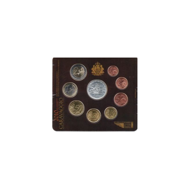 Moneta San Marino Różne euro zestaw menniczy 2011