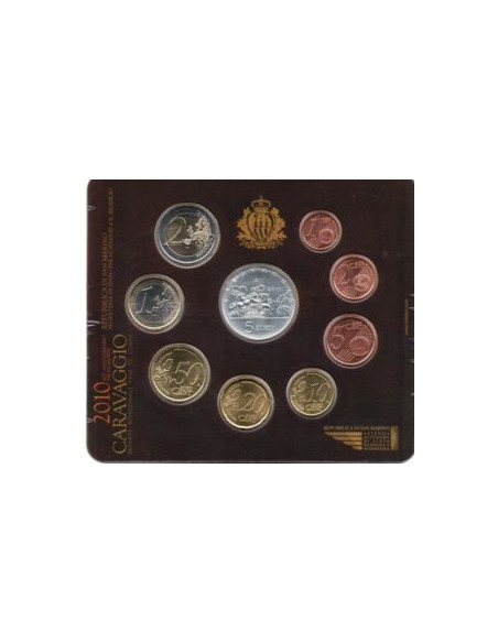 Moneta San Marino Różne euro zestaw menniczy 2011