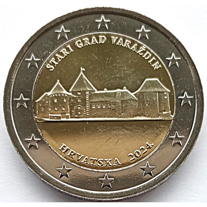 Moneta Chorwacja 2 euro 2023 Wprowadzenie euro