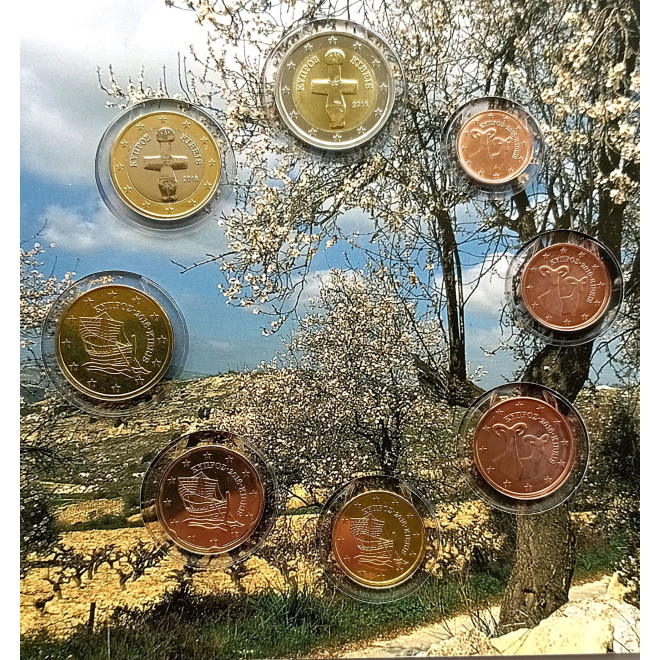 Moneta Cypr 2 euro 2022 35 lat programu Erasmus