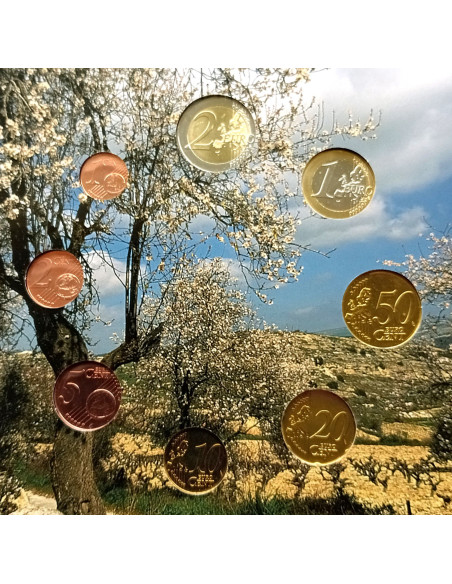 Moneta Cypr 2 euro 2022 35 lat programu Erasmus