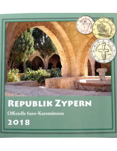 Moneta Cypr 2 euro 2022 35 lat programu Erasmus