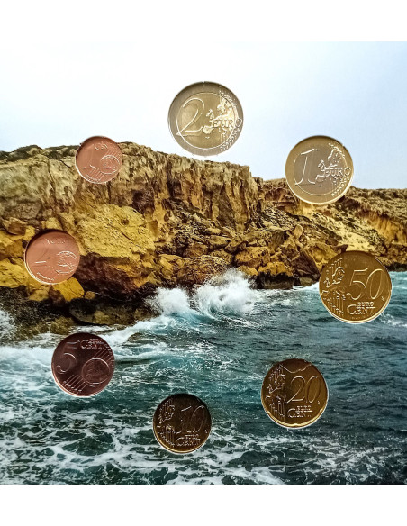 Moneta Cypr 2 euro 2022 35 lat programu Erasmus
