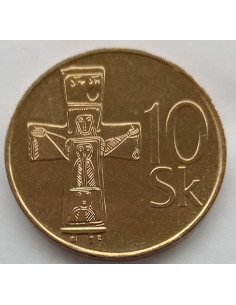 Moneta Słowacja 10 Koron 2003 2
