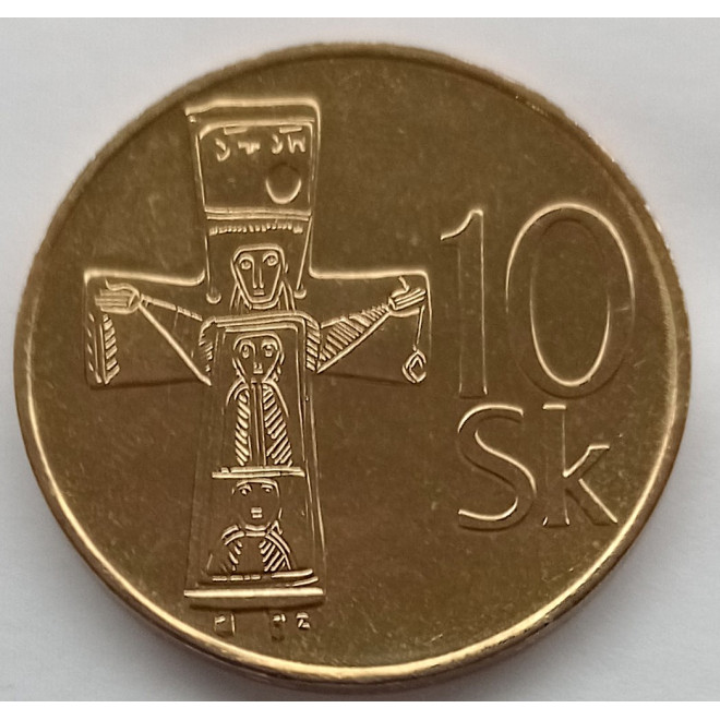 Moneta Słowacja 10 Koron 2003