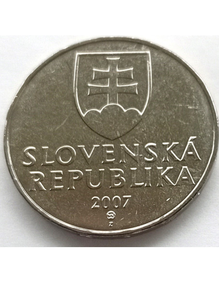 Moneta Słowacja 2 Korony 2007
