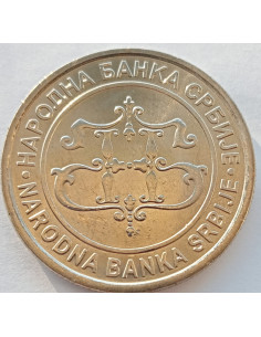 Awers monety Serbia 20 Dinar 2003 2