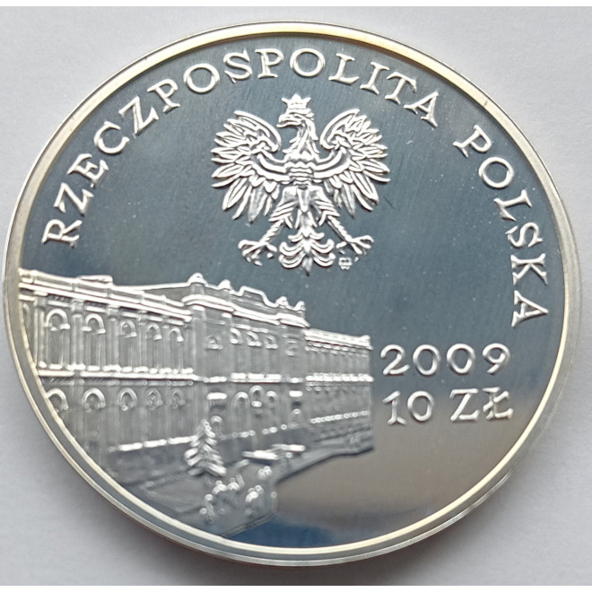 Moneta 10 Złotych 2009 180 lat bankowości centralnej w Polsce