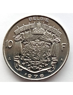 Moneta Belgia 10 Franków 1972