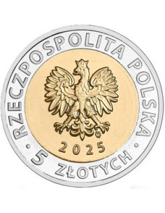 Moneta 5 zł 2024 Opactwo Benedyktynów w Tyńcu 2