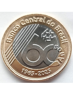 Moneta Brazylia 1 Real 2016 Maskotka Igrzysk Paraolimpijskich „Tom”