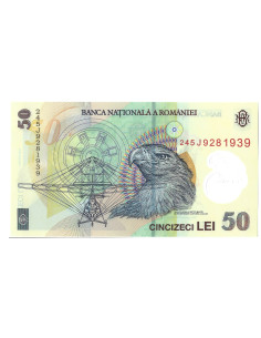Banknot Rumunia 1 Lei 2005 - UNC 2