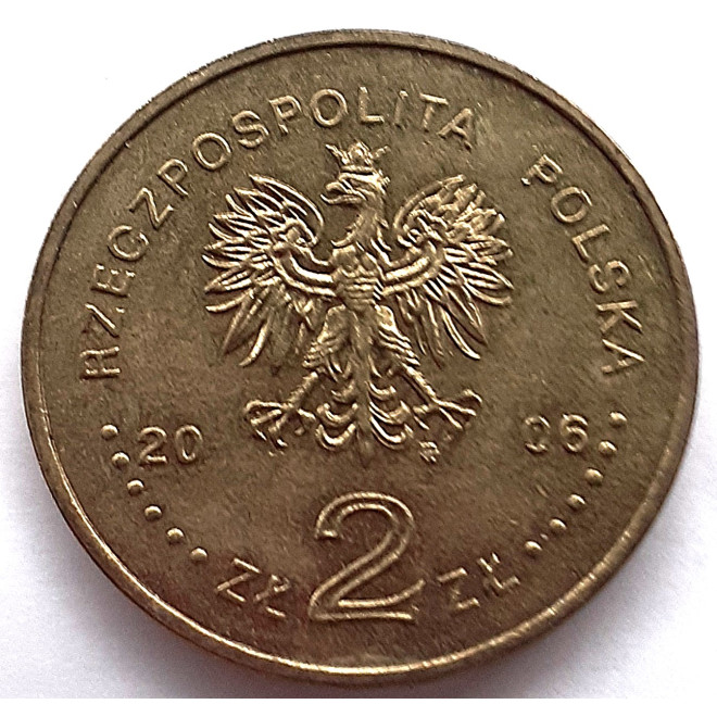 Moneta 2 zł 2006 - Zabytki kultury materialnej w Polsce: Kościół w Haczowie