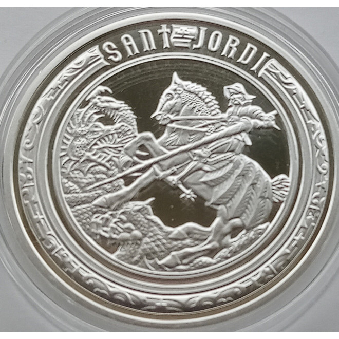 Moneta Andora 1 Diner 2011 Beatyfikacja Jana Pawła II