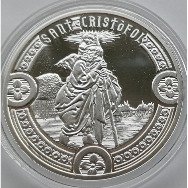 Moneta Andora 1 Diner 2011 Beatyfikacja Jana Pawła II