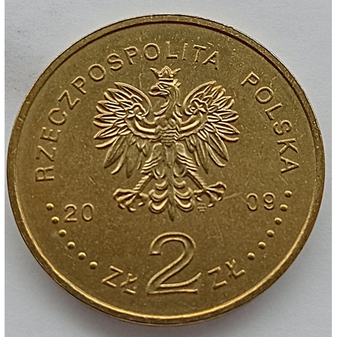 Moneta 2 zł 2009 - 90. rocznica utworzenia Najwyższej Izby Kontroli