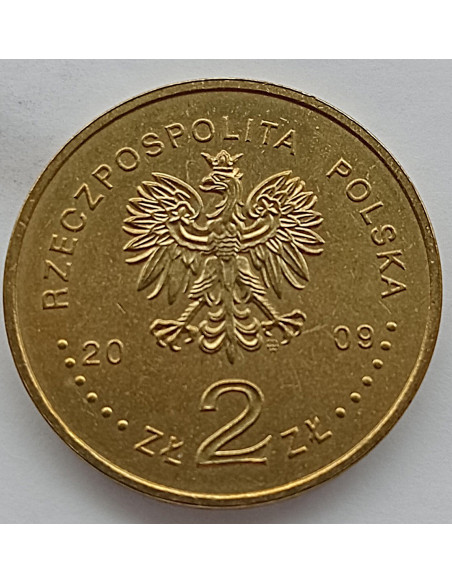 Moneta 2 zł 2009 - 90. rocznica utworzenia Najwyższej Izby Kontroli