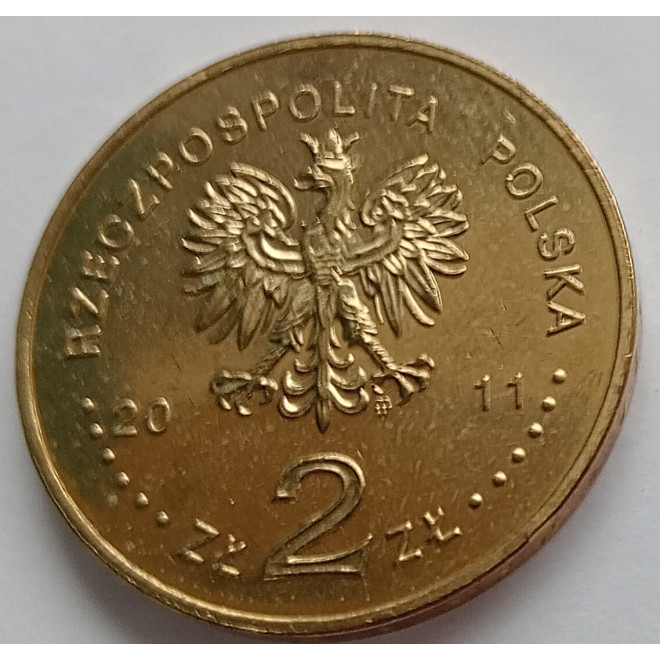 Moneta 2 zł 2011 - 300-lecie Pielgrzymki Warszawskiej na Jasną Górę