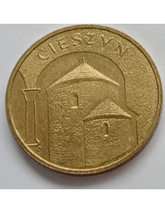 Moneta 2 zł 2005 - Cieszyn – woj. śląskie