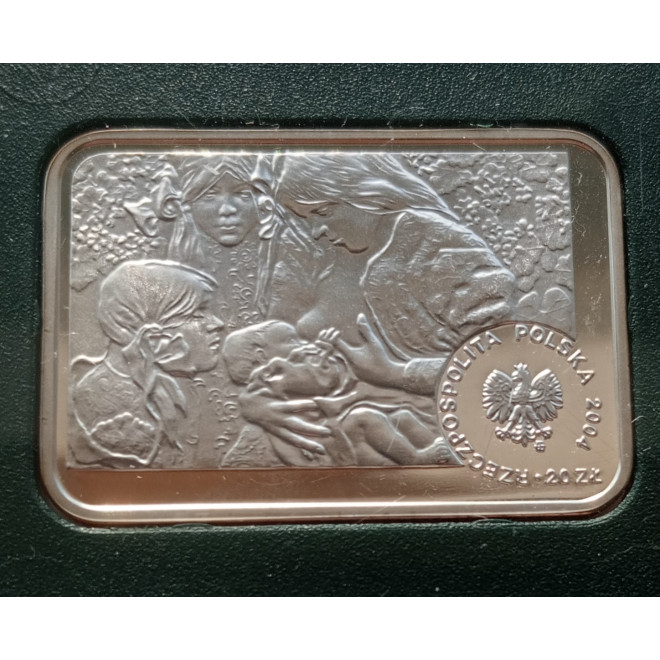 Moneta 20 Złotych 2004 Polscy malarze XIX/XX wieku - Stanisław Wyspiański