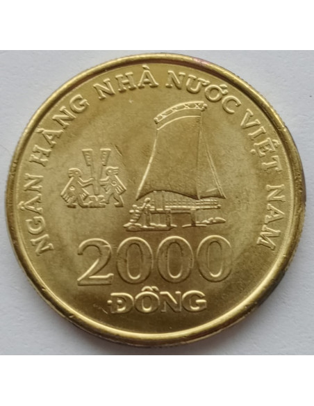 Moneta Wietnam 2 000 Đồng 2003