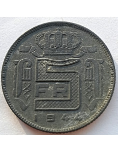 Moneta Belgia 50 centymów 1983