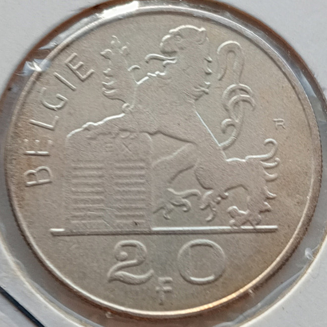 Moneta Belgia 500 Franków 1980