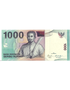 Banknot Indonezja 1 000 Rupi 2013 - UNC