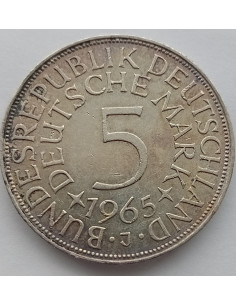 Moneta Niemcy 5 Marek 1963 2