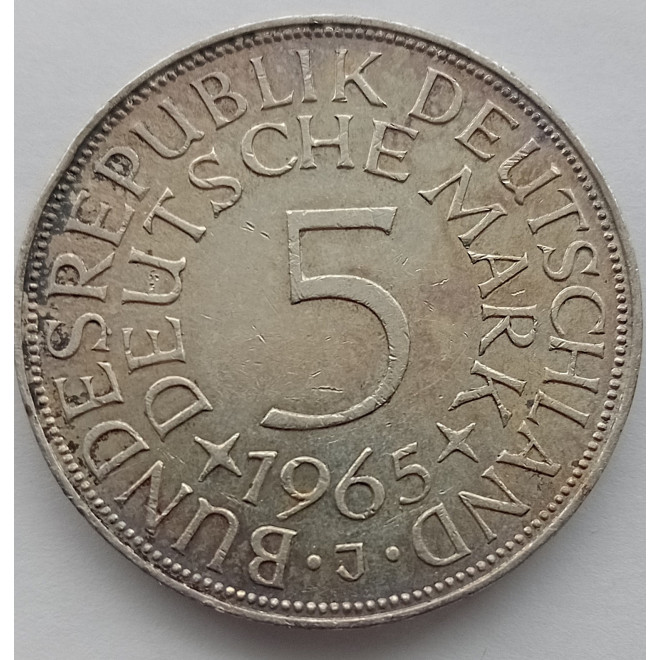 Moneta Niemcy 5 Marek 1963