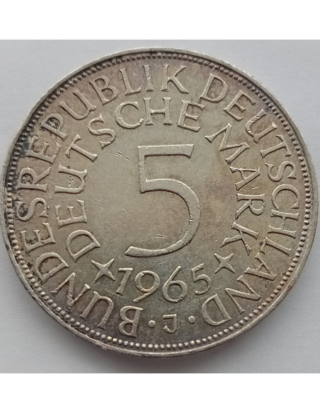 Moneta Niemcy 5 Marek 1963
