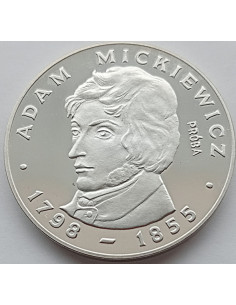 Moneta 100 Złotych 1978  Adam Mickiewicz