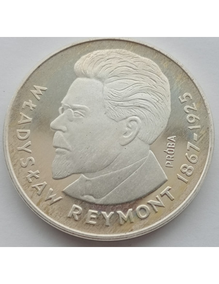 Moneta 100 Złotych 1977 Wladyslaw Reymont
