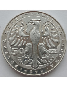 Moneta 50 Złotych 1972 Fryderyk Chopin 2