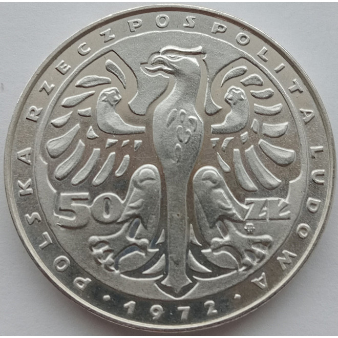 Moneta 50 Złotych 1972 Fryderyk Chopin