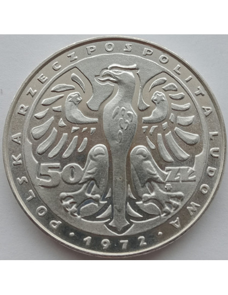 Moneta 50 Złotych 1972 Fryderyk Chopin