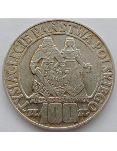 Moneta 100 Złotych 1978 Ochrona środowiska - Bóbr