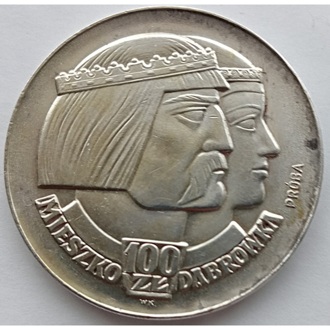 Moneta 100 Złotych 1978 Ochrona środowiska - Bóbr
