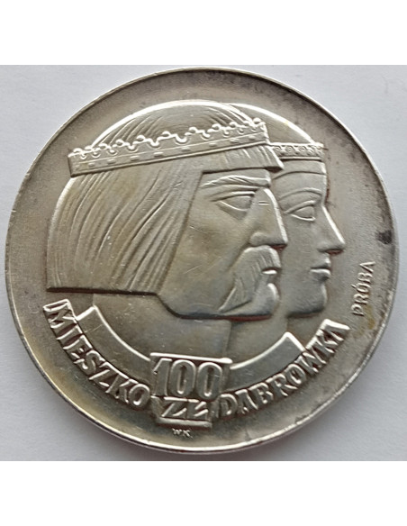 Moneta 100 Złotych 1978 Ochrona środowiska - Bóbr