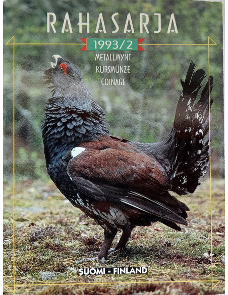 Moneta Finlandia 10 Marek 1993