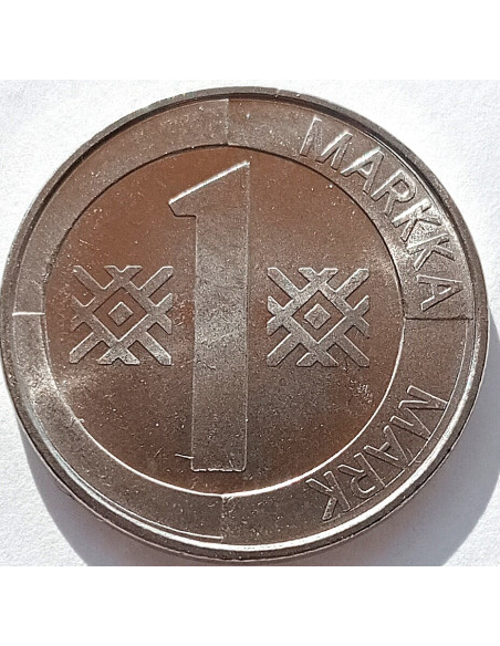 Moneta Finlandia 1 Marka1993