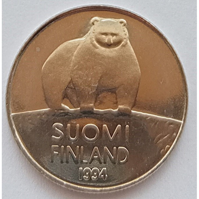 Moneta Finlandia 50 Penni 1993