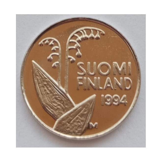 Moneta Finlandia 10 Penni 1993